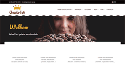 Desktop Screenshot of chocola-tuti.be