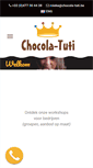 Mobile Screenshot of chocola-tuti.be